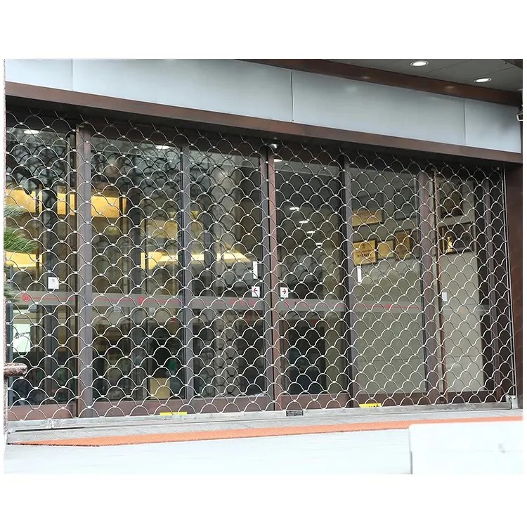 Usalama Grille Roller Shutter mlango